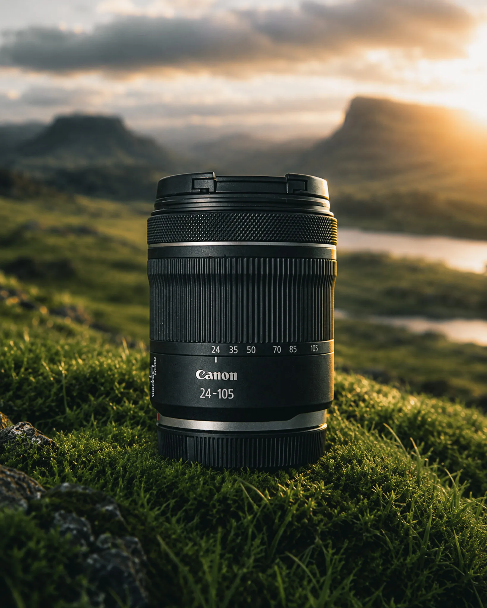 Canon RF 24–105mm camera lens